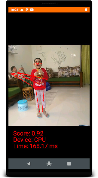 Run android online APK Tensorflow Lite Posenet Demo from MyAndroid or emulate Tensorflow Lite Posenet Demo using MyAndroid