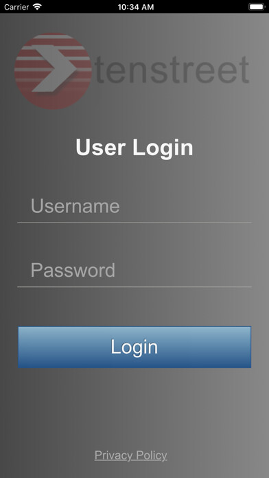 Emulate iPhone app Tenstreet Dashboard using MyAndroid