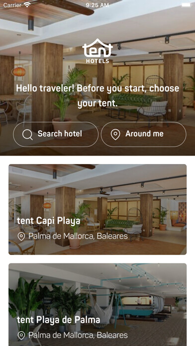 Run android online APK tent Hotels from MyAndroid or emulate tent Hotels using MyAndroid