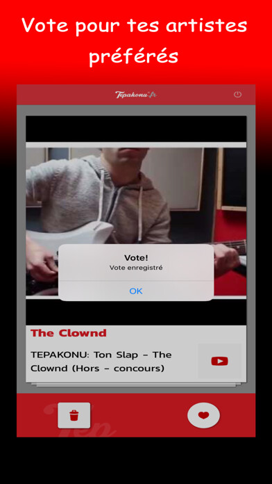 Emulate iPhone app tepakonu.fr using MyAndroid