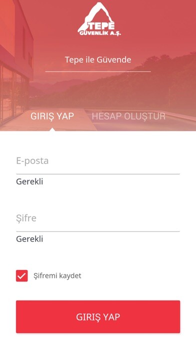 Emulate iPhone app Tepe Güvenlik 2 using MyAndroid Emulate iPhone app Tepe Güvenlik 2 using MyAndroid