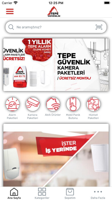Emulate iPhone app Tepe Güvenlik Mağaza using MyAndroid Emulate iPhone app Tepe Güvenlik Mağaza using MyAndroid