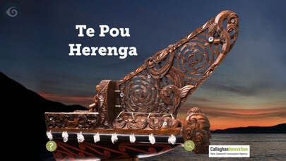 Emulate iPhone app Te Pou Herenga - Landscape Ed. using MyAndroid