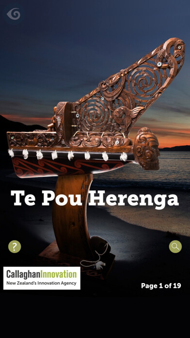 Emulate iPhone app Te Pou Herenga - Portrait Ed. using MyAndroid