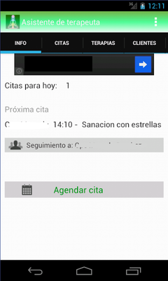 Emulate Android APK Terapeuta Asistente Emulate Android APK Terapeuta Asistente