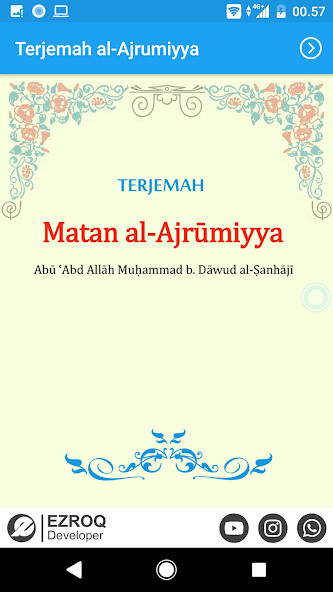 Run android online APK Terjemah Matan al-Ajrumiyya from MyAndroid or emulate Terjemah Matan al-Ajrumiyya using MyAndroid