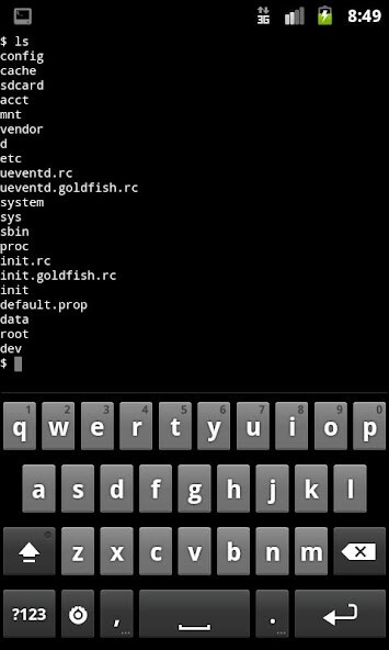 Run android online APK Terminal Emulator for Android from MyAndroid or emulate Terminal Emulator for Android using MyAndroid