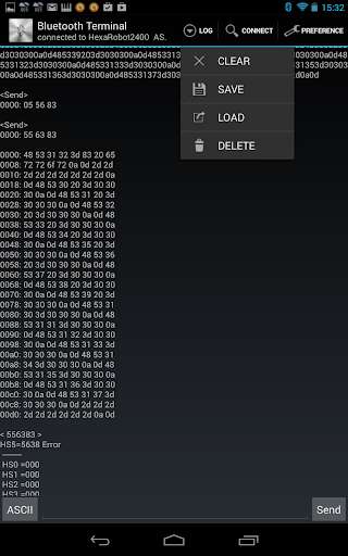 Run android online APK Terminal for Bluetooth from MyAndroid or emulate Terminal for Bluetooth using MyAndroid