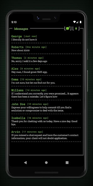 Emulate Terminal Message from MyAndroid or run Terminal Message using MyAndroid