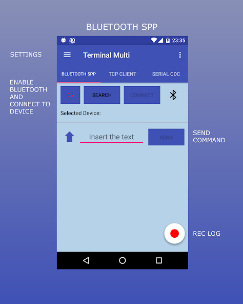 Run android online APK Terminal Multi PRO from MyAndroid or emulate Terminal Multi PRO using MyAndroid