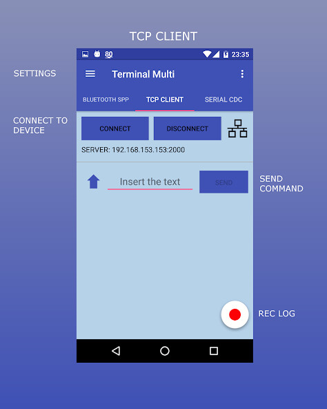 Emulate Terminal Multi PRO from MyAndroid or run Terminal Multi PRO using MyAndroid