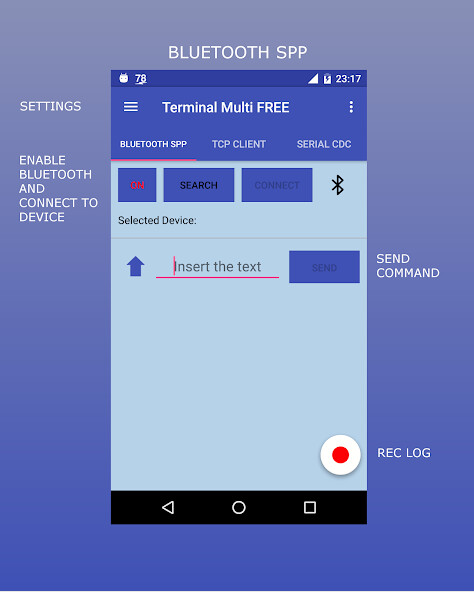 Run android online APK Terminal Multi from MyAndroid or emulate Terminal Multi using MyAndroid