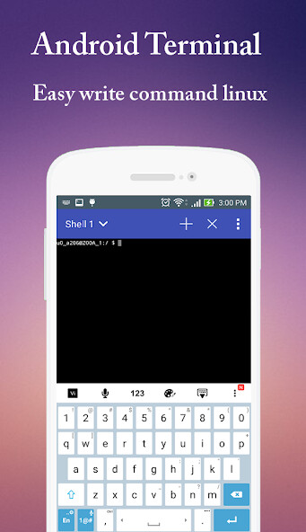 Emulate Terminal, Shell for Android from MyAndroid or run Terminal, Shell for Android using MyAndroid