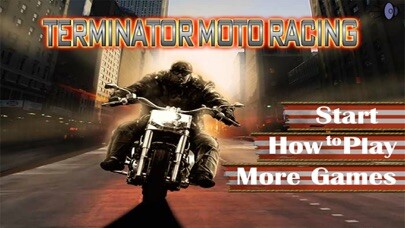 Emulate iPhone app Terminator Moto Racing Free using MyAndroid