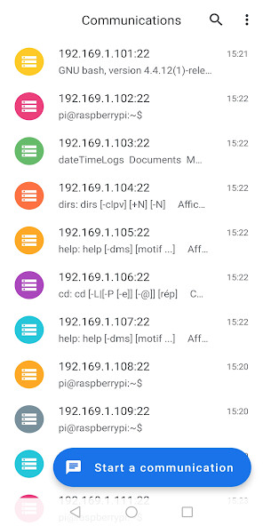 Run android online APK Terminus - SSH, SSL  Telnet Client Messenger from MyAndroid or emulate Terminus - SSH, SSL  Telnet Client Messenger using MyAndroid