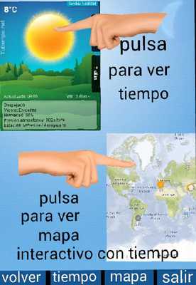 Emulate Android APK Termometro Mapa Clima Tiempo