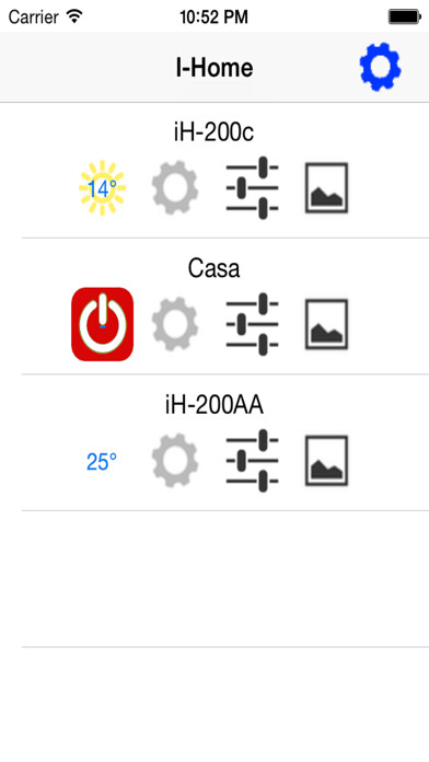 Emulate iPhone app Termostato Wifi using MyAndroid Emulate iPhone app Termostato Wifi using MyAndroid