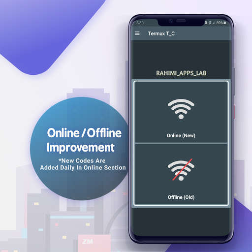 Run android online APK Termux Tools And Commands 2 (Best) 2021 from MyAndroid or emulate Termux Tools And Commands 2 (Best) 2021 using MyAndroid