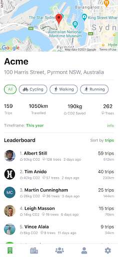 Run android online APK Tern - green commuting carbon footprint tracker from MyAndroid or emulate Tern - green commuting carbon footprint tracker using MyAndroid