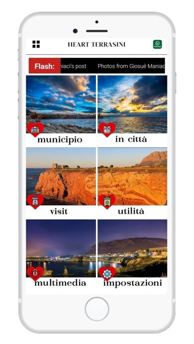 Emulate iPhone app Terrasini using MyAndroid