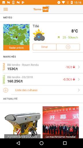 Run android online APK Terre-net - Agriculture from MyAndroid or emulate Terre-net - Agriculture using MyAndroid