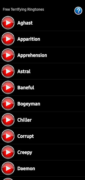 Run android online APK Terrifying Ringtones from MyAndroid or emulate Terrifying Ringtones using MyAndroid