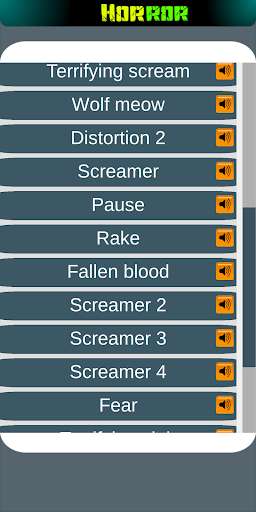 Run android online APK Terrifying sounds (prank) from MyAndroid or emulate Terrifying sounds (prank) using MyAndroid