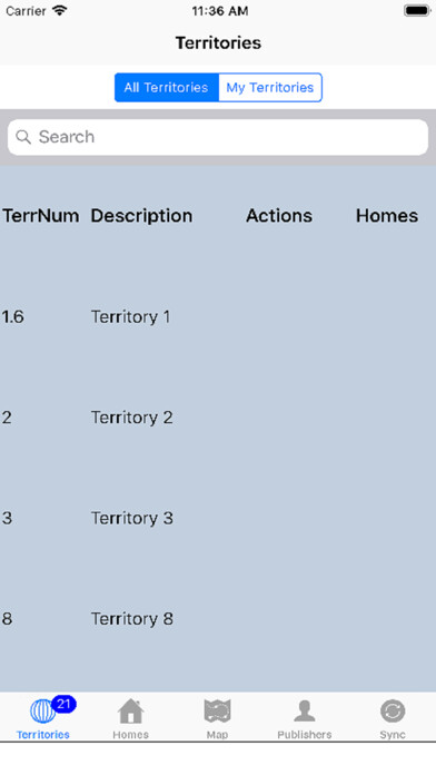 Emulate iPhone app Territory Organizer Mobile using MyAndroid Emulate iPhone app Territory Organizer Mobile using MyAndroid