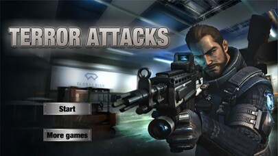 Emulate iPhone app Terror Attacks:Strike Shooting using MyAndroid