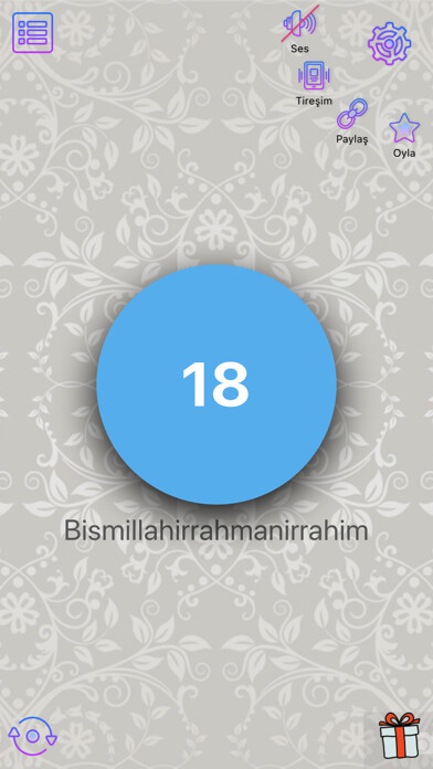 Emulate iPhone app Tesbih / Zikirmatik using MyAndroid