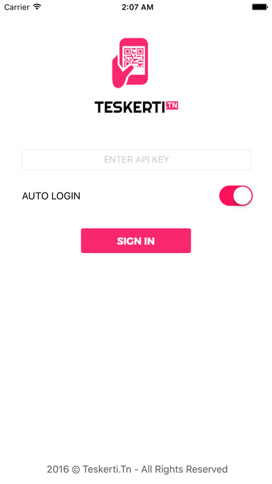 Emulate iPhone app Teskerti.tn - Espace Organisateur using MyAndroid Emulate iPhone app Teskerti.tn - Espace Organisateur using MyAndroid