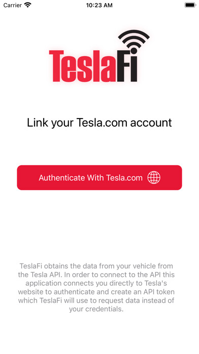 Emulate iPhone app TeslaFi Tokens using MyAndroid