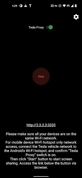 Run android online APK TeslaMirror from MyAndroid or emulate TeslaMirror using MyAndroid
