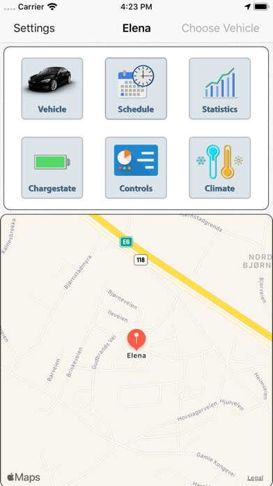 Emulate iPhone app TeslApp - App for Tesla using MyAndroid Emulate iPhone app TeslApp - App for Tesla using MyAndroid