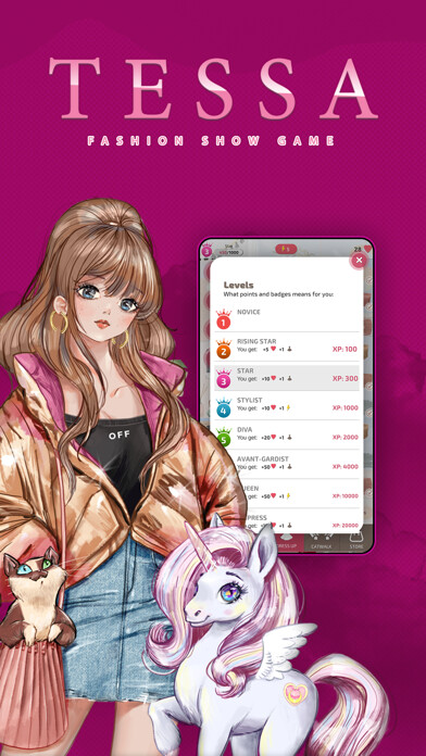 Emulate iPhone app Tessa Fashion using MyAndroid