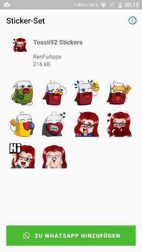 Run android online APK Tessii92 Stickers from MyAndroid or emulate Tessii92 Stickers using MyAndroid