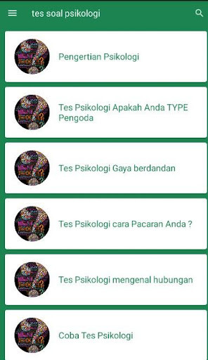Run android online APK Tes Soal Psikologi from MyAndroid or emulate Tes Soal Psikologi using MyAndroid