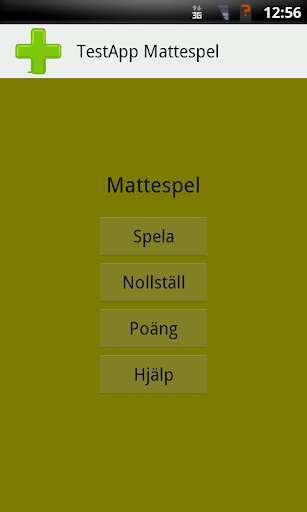 Run android online APK TestApp Mattespel from MyAndroid or emulate TestApp Mattespel using MyAndroid