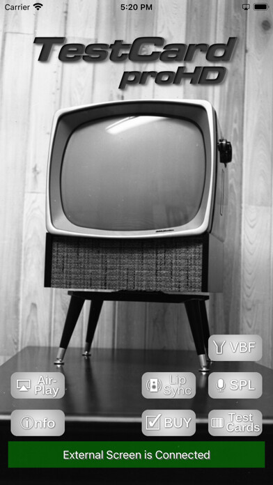 Emulate iPhone app TestCard ProHD 4k using MyAndroid Emulate iPhone app TestCard ProHD 4k using MyAndroid