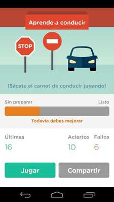 Emulate Android APK Test de conducir jugando LGame Emulate Android APK Test de conducir jugando LGame
