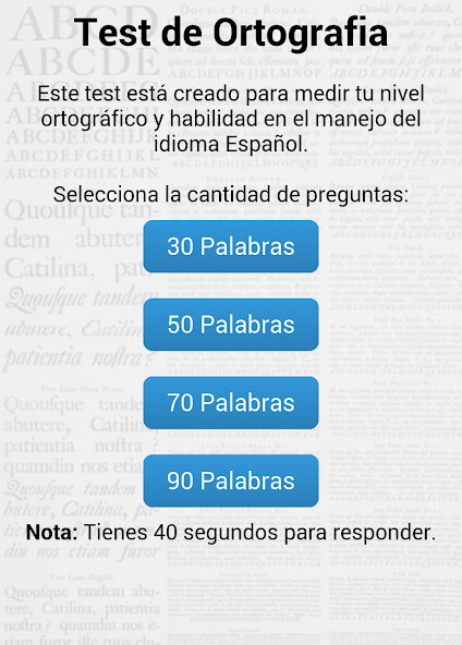 Run android online APK Test de Ortografía from MyAndroid or emulate Test de Ortografía using MyAndroid Run android online APK Test de Ortografía from MyAndroid or emulate Test de Ortografía using MyAndroid
