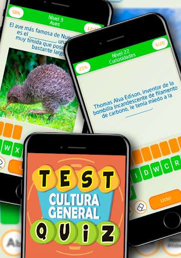 Run android online APK Test de preguntas. Quiz aprender cultura general from MyAndroid or emulate Test de preguntas. Quiz aprender cultura general using MyAndroid