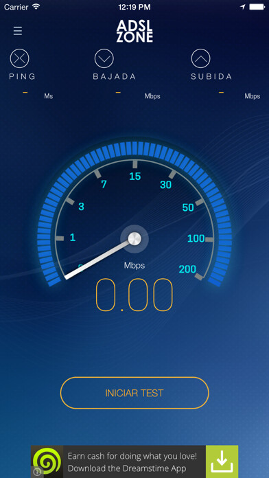 Emulate iPhone app Test de Velocidad using MyAndroid Emulate iPhone app Test de Velocidad using MyAndroid