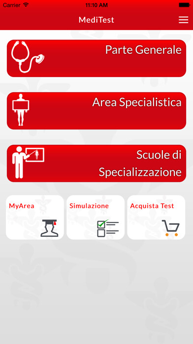 Emulate iPhone app Test di accesso spec. medicina using MyAndroid Emulate iPhone app Test di accesso spec. medicina using MyAndroid