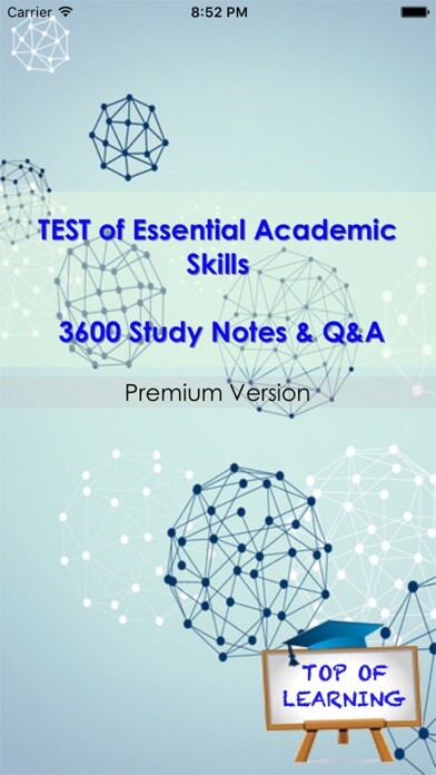 Emulate iPhone app Test essential academic skills using MyAndroid