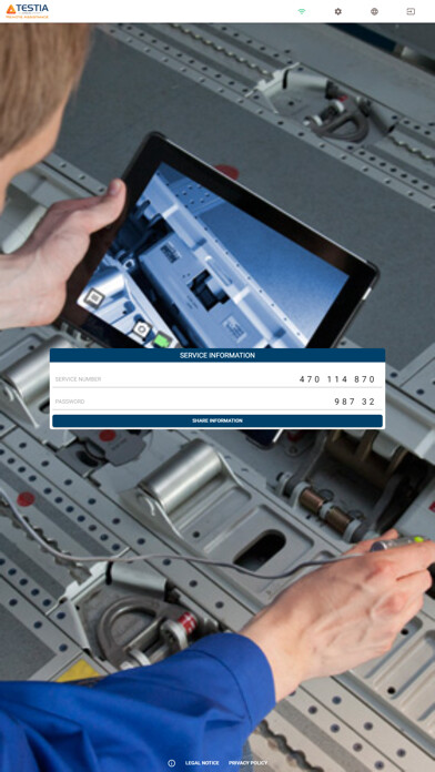 Emulate iPhone app Testia Remote Assistance using MyAndroid Emulate iPhone app Testia Remote Assistance using MyAndroid