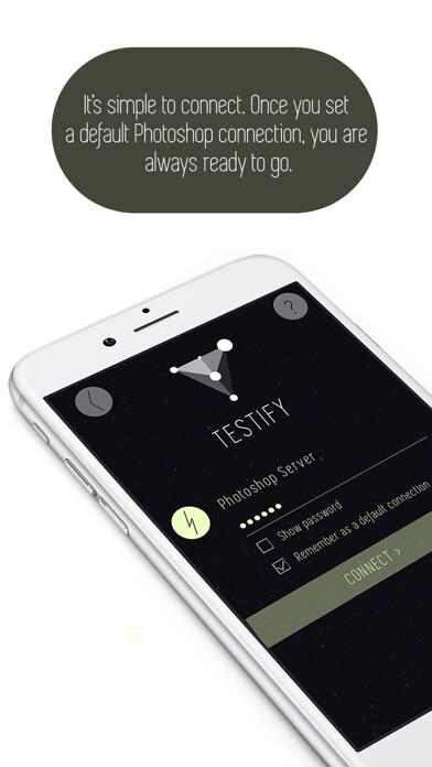 Emulate iPhone app Testify PSD using MyAndroid