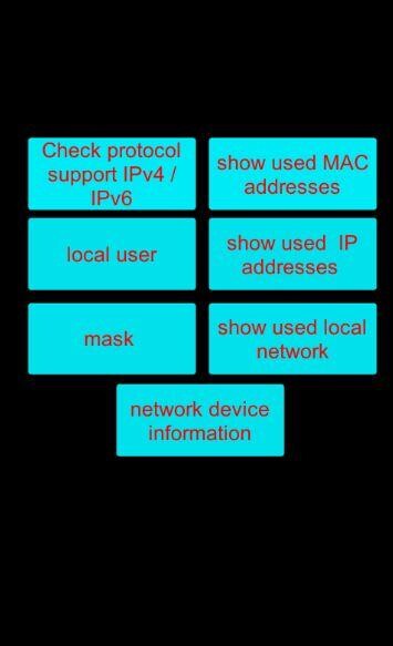 Run android online APK test: learn about your local network from MyAndroid or emulate test: learn about your local network using MyAndroid