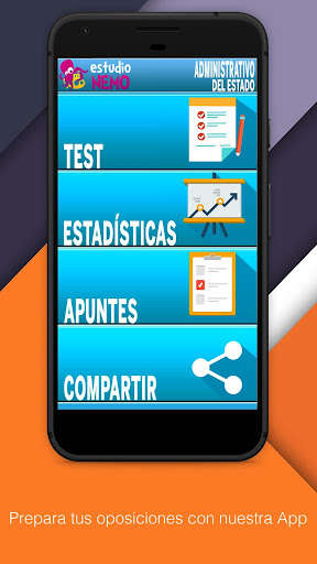Run android online APK Test Oposiciones Administrativo del Estado from MyAndroid or emulate Test Oposiciones Administrativo del Estado using MyAndroid