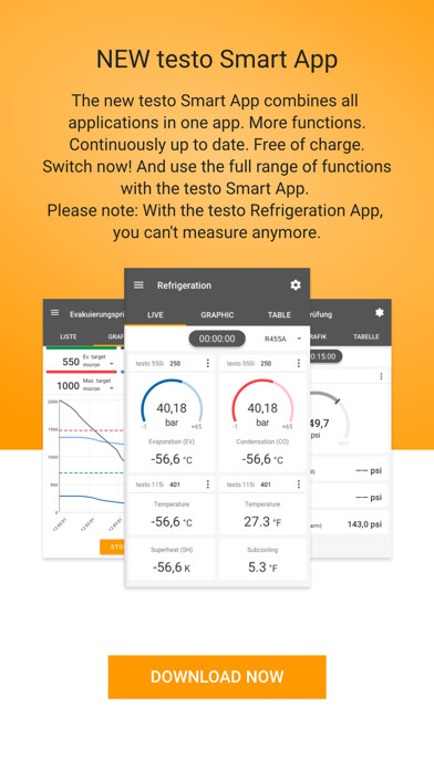 Emulate iPhone app testo Smart Probes using MyAndroid Emulate iPhone app testo Smart Probes using MyAndroid